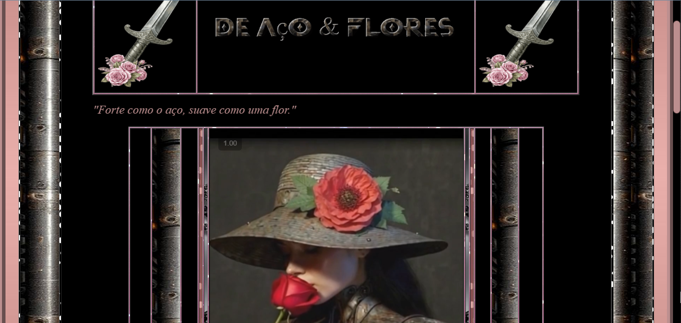 De Aço e Flores